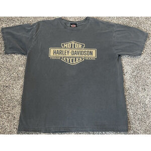Harley Davidson Large Las Vegas Shirt Nevada Gray